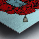 Zombie Injection Metal print