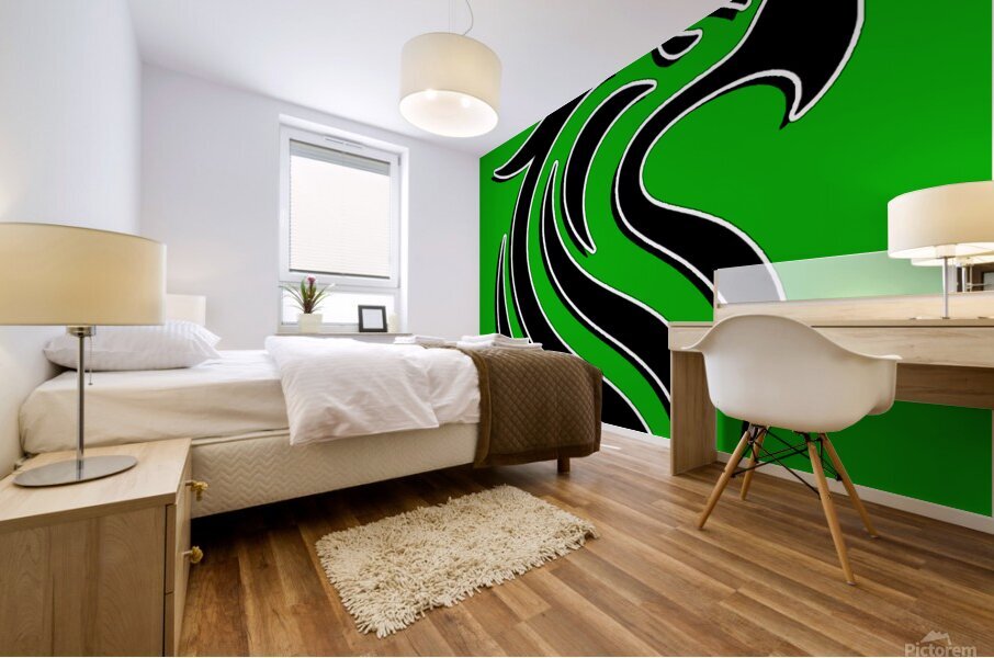 head eagle 1 Mural print