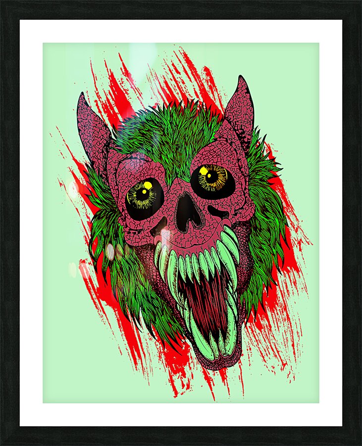 Werewolves Picture Frame print