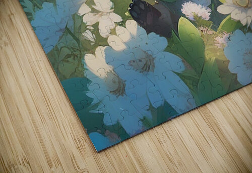 An animestyle digital illustration a baby panda 6 Bayu Perkasa puzzle