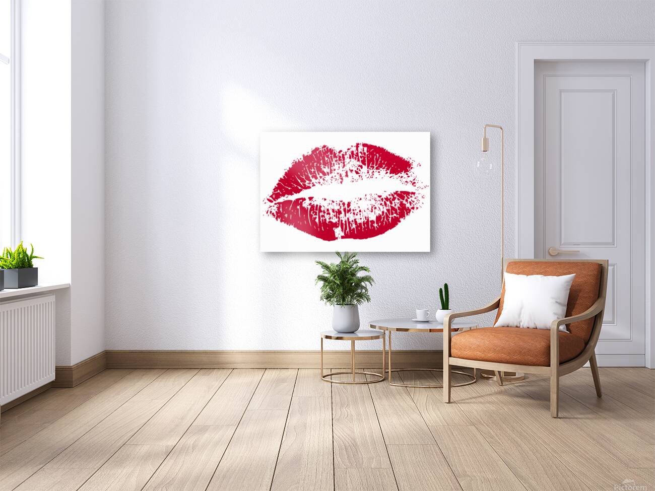 Lips red Reproduction
