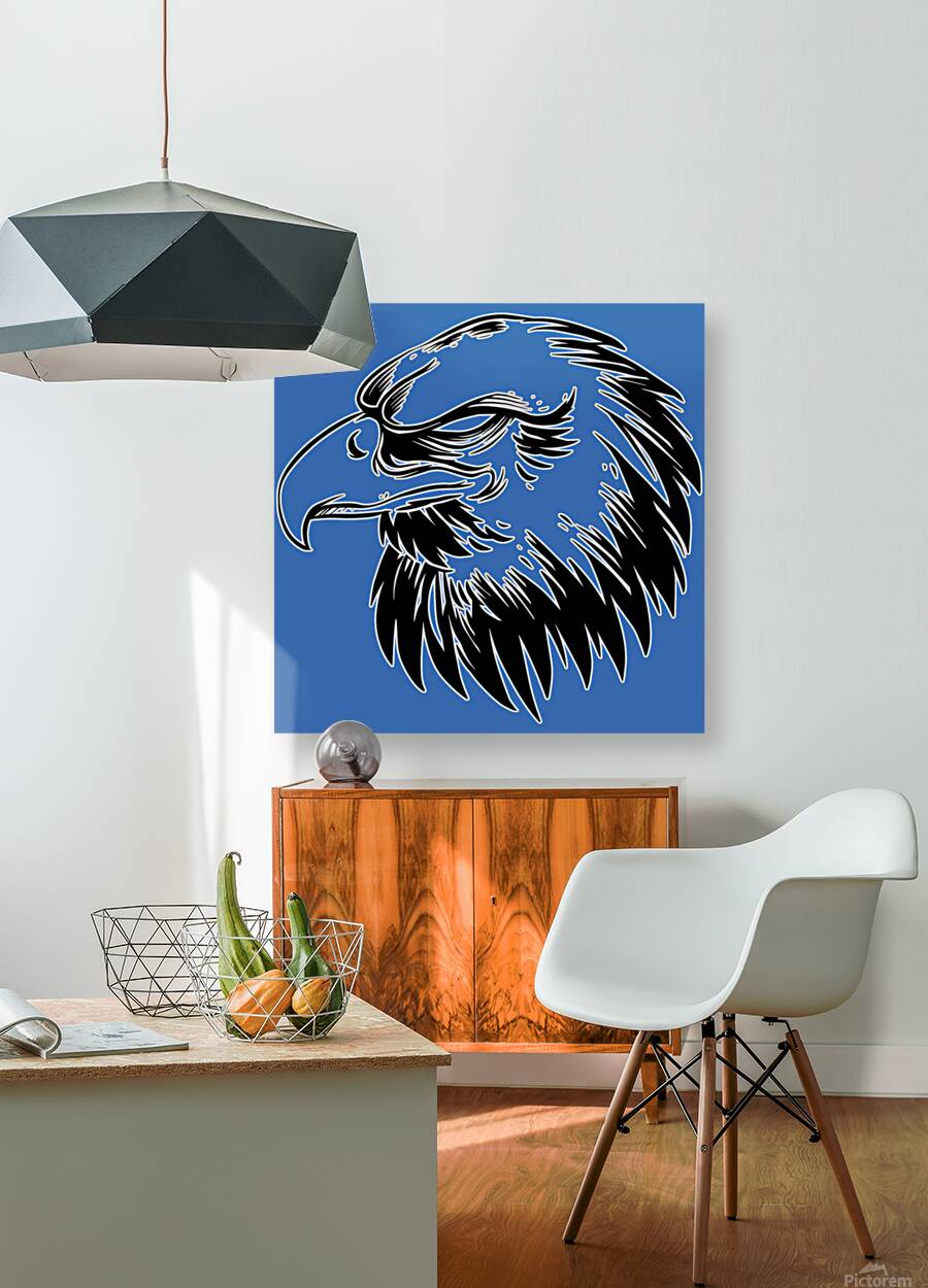Eagle head black Reproduction