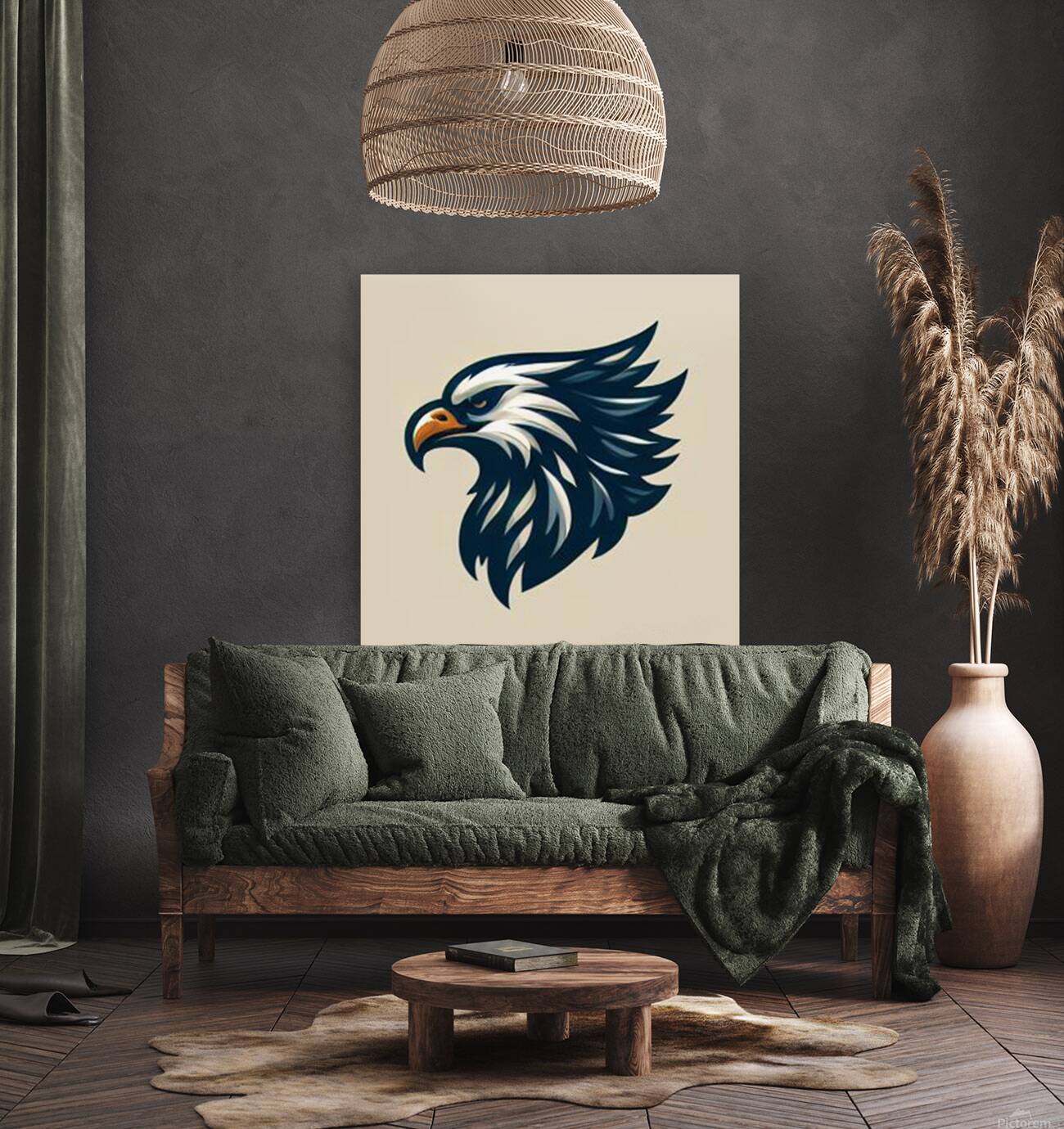 head eagle 18 Reproduction