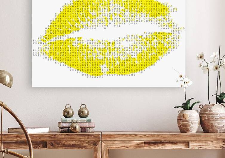 Lips yellow by Bayu Perkasa