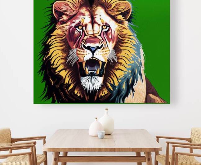 Lion head 9 by Bayu Perkasa