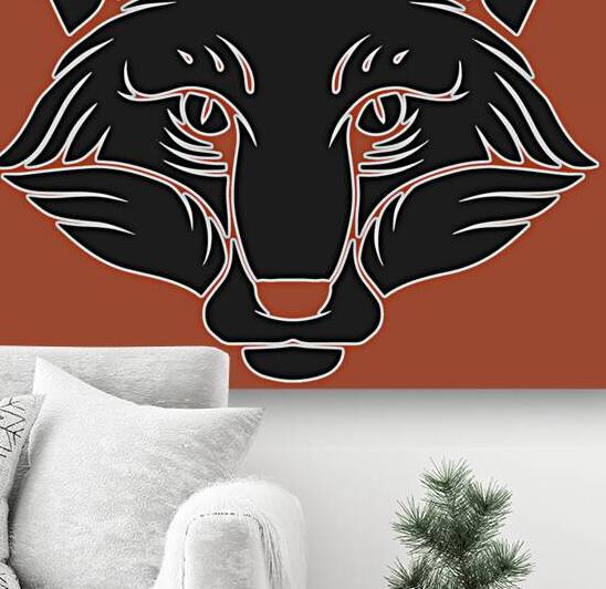 Fox head black by Bayu Perkasa