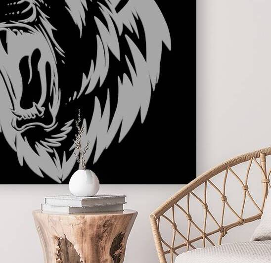 The lion white roar by Bayu Perkasa