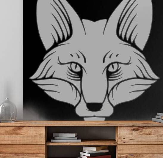 Fox head white by Bayu Perkasa