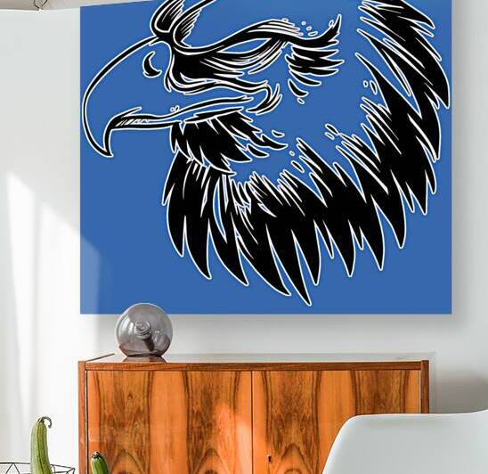 Eagle head black by Bayu Perkasa