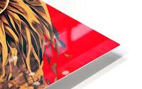 Lion head 10 HD Metal print