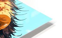 Lion head 8 HD Metal print