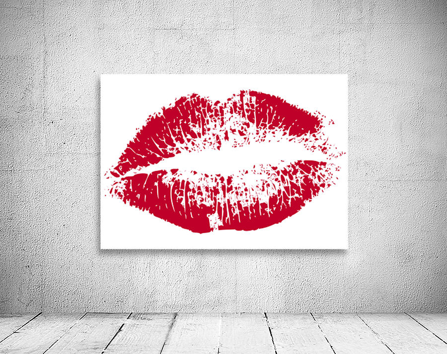 Lips red Wall Preview