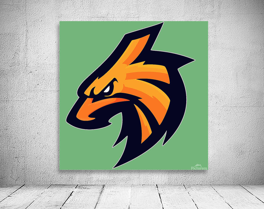 Golden eagle head Wall Preview