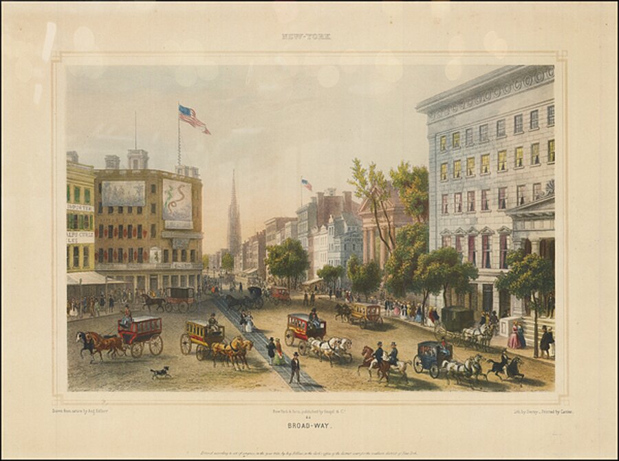 1850 Broad Way by Kollner by Posh Print