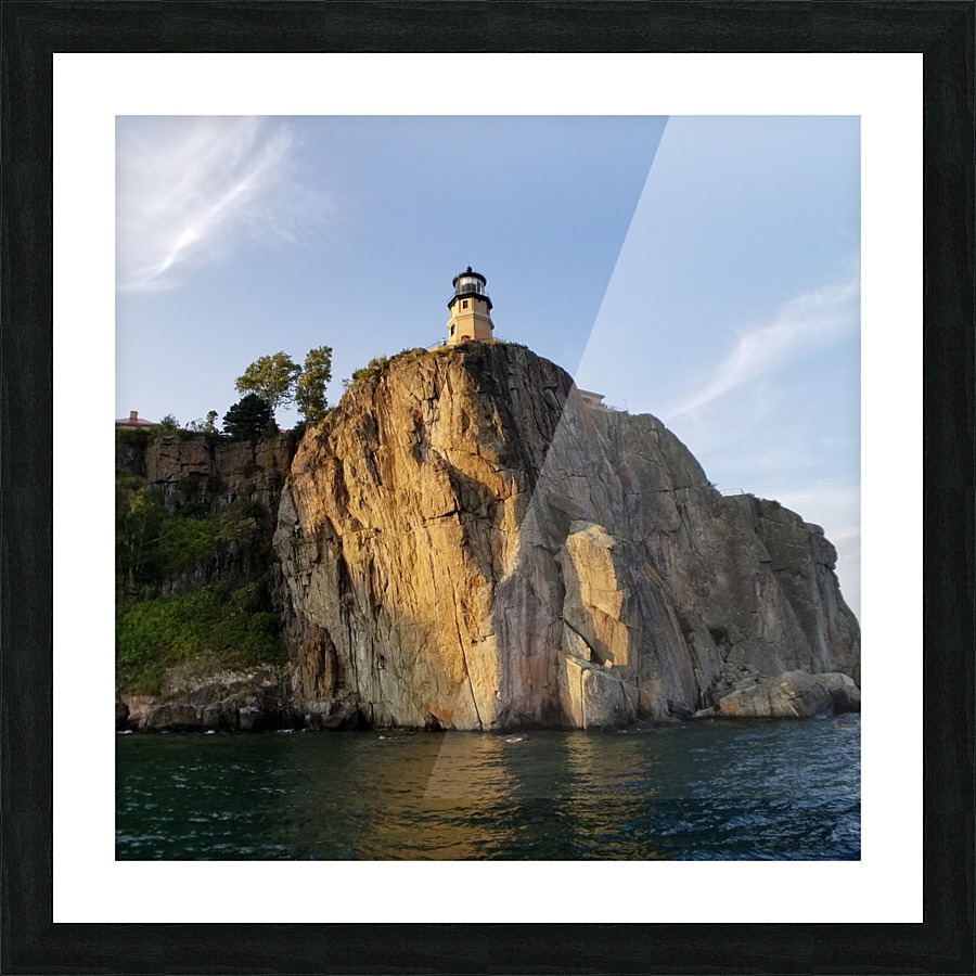 Mighty Split Rock Lighthouse Picture Frame print