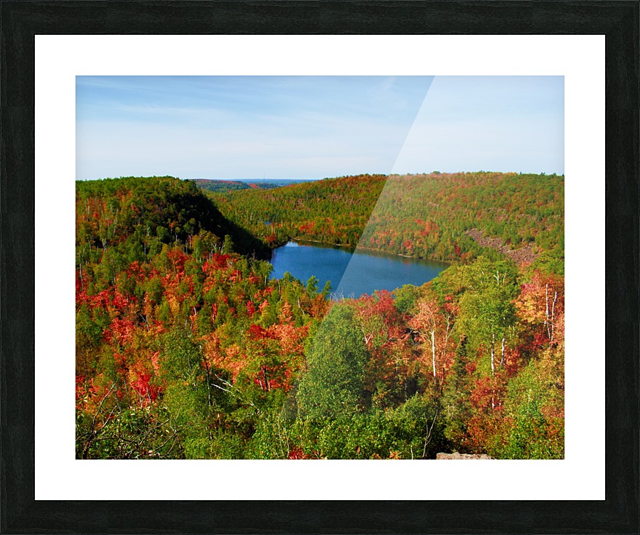 Bear Lake Picture Frame print