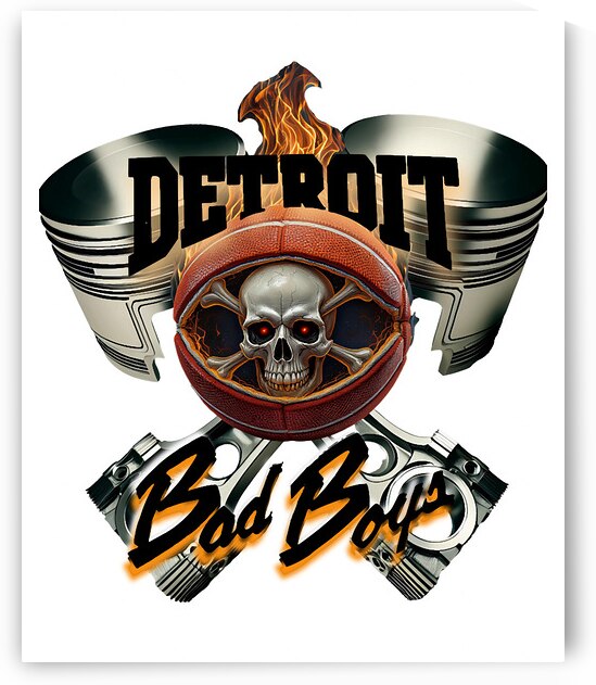 Detroit Pistons 3 by RobertaCWeaver