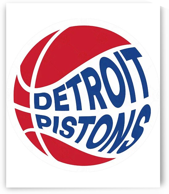 Detroit Pistons 14 by RobertaCWeaver