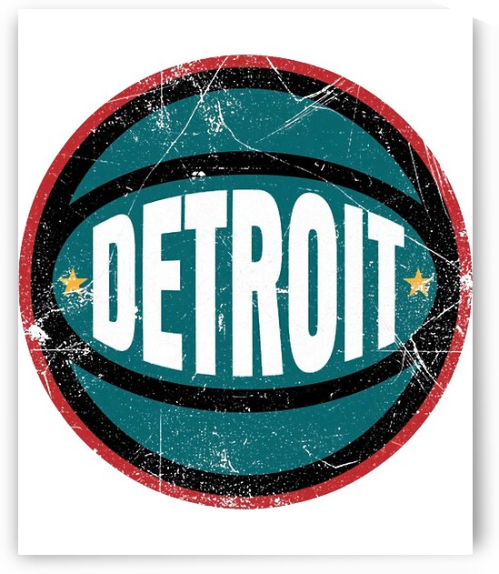 Detroit Pistons 22 by RobertaCWeaver