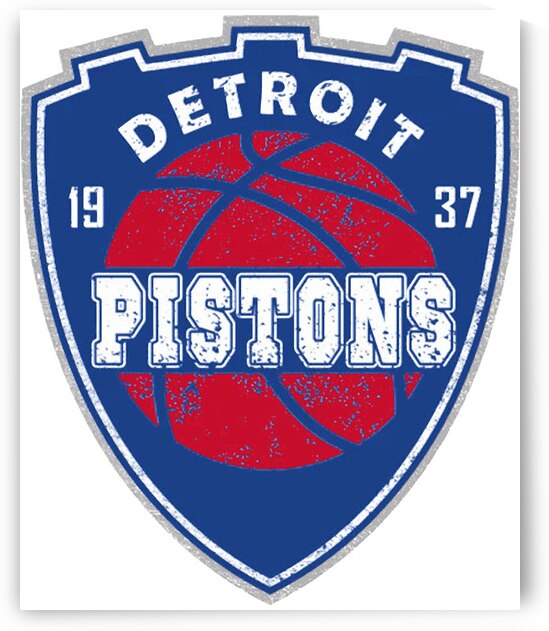 Detroit Pistons 38 by RobertaCWeaver