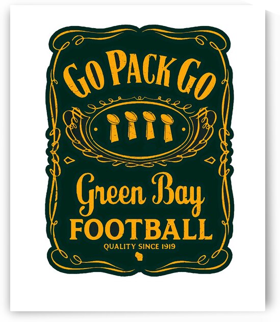 Green Bay Packers 45 by RobertaCWeaver