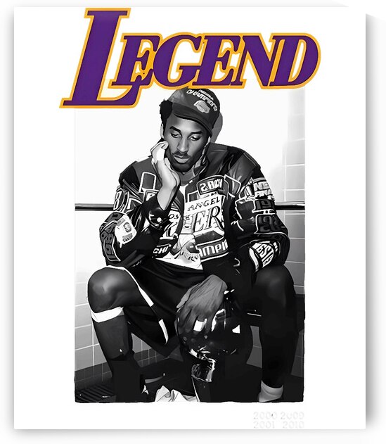Los Angeles Lakers 45 by RobertaCWeaver