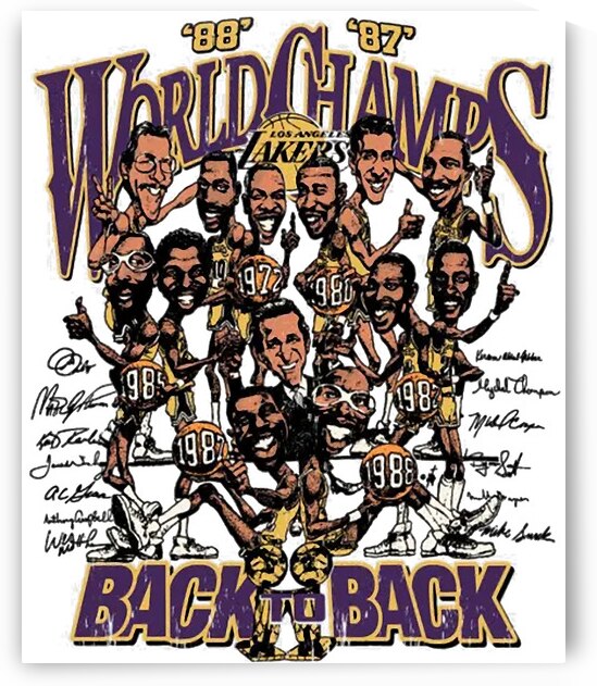 Los Angeles Lakers 7 by RobertaCWeaver