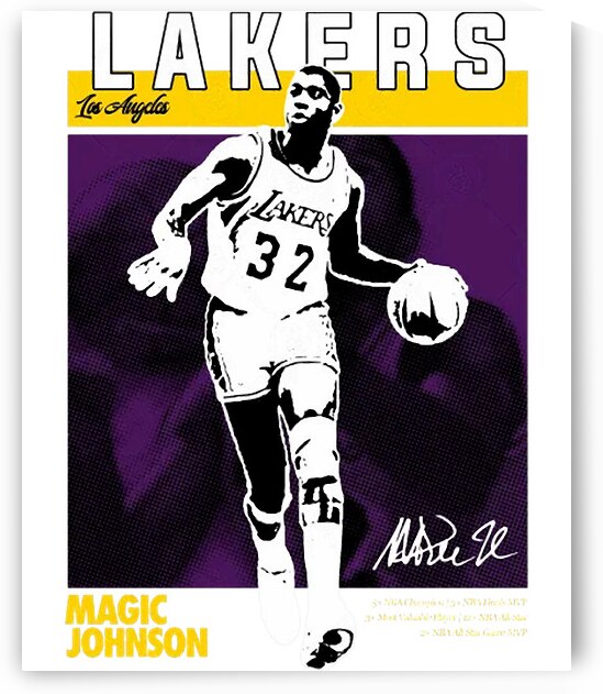 Los Angeles Lakers 15 by RobertaCWeaver