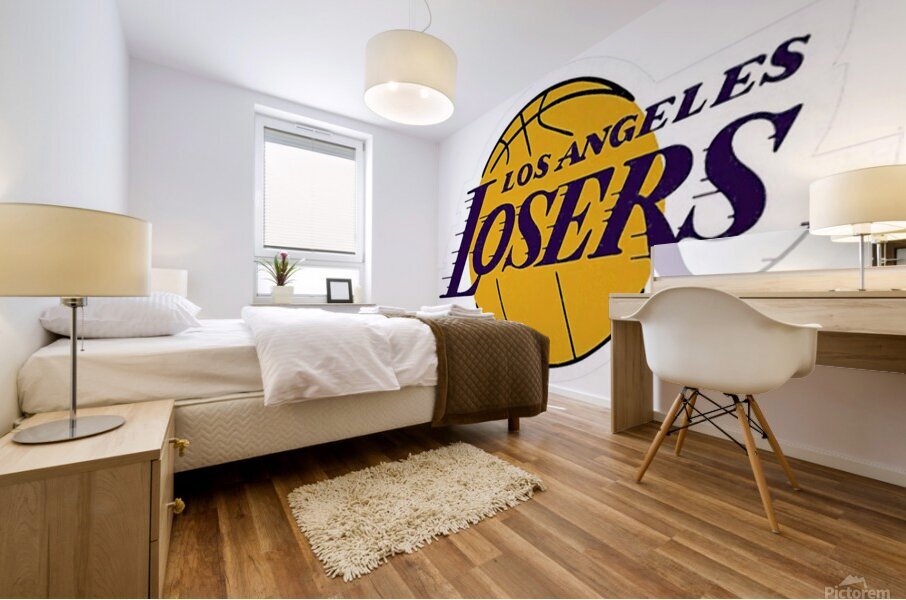 Los Angeles Lakers 24 Mural print
