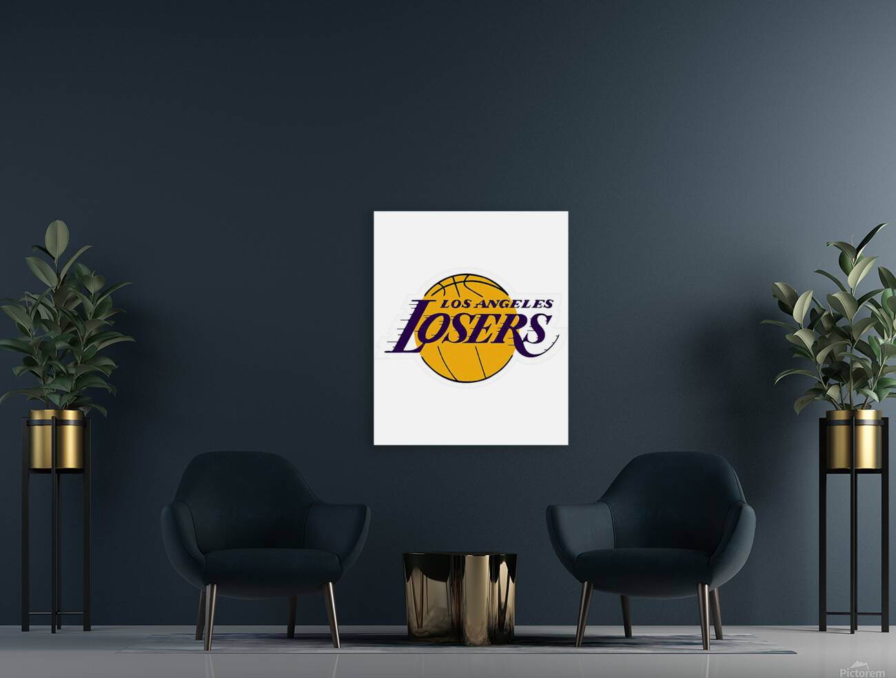 Los Angeles Lakers 24 Reproduction