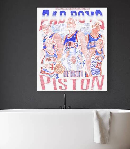 Detroit Pistons 4 by RobertaCWeaver