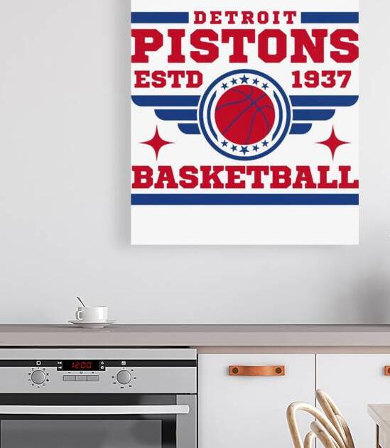 Detroit Pistons 8 by RobertaCWeaver