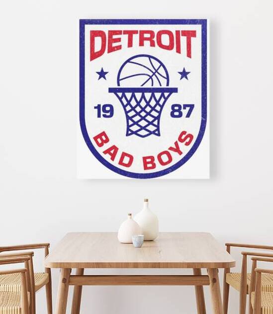 Detroit Pistons 17 by RobertaCWeaver