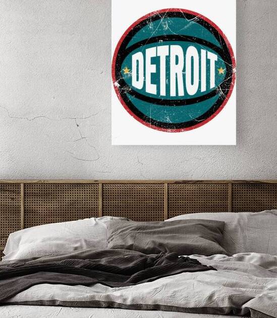 Detroit Pistons 22 by RobertaCWeaver