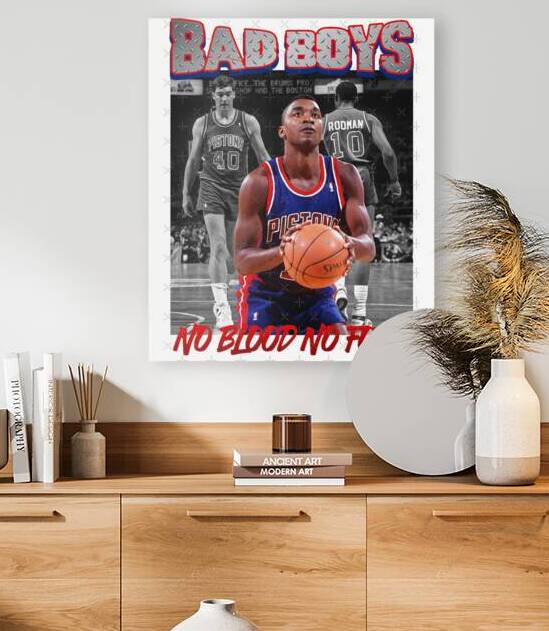 Detroit Pistons 30 by RobertaCWeaver