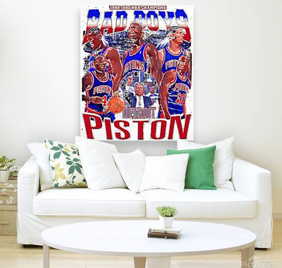 Detroit Pistons 32 by RobertaCWeaver