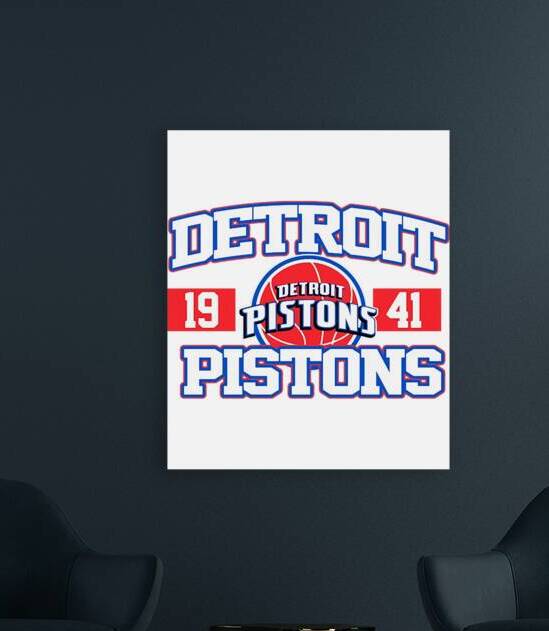 Detroit Pistons 40 by RobertaCWeaver