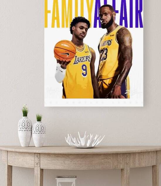 Los Angeles Lakers 33 by RobertaCWeaver
