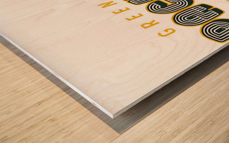Green Bay Packers 18 Wood print