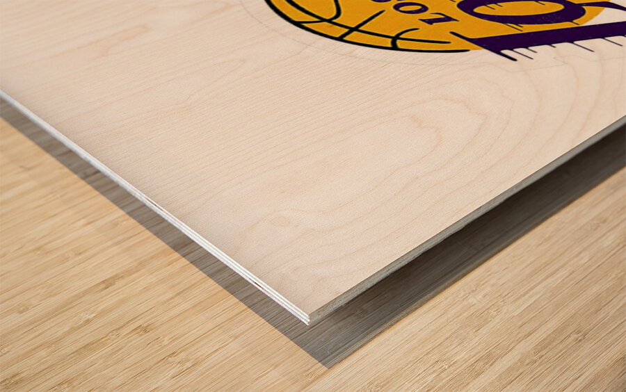 Los Angeles Lakers 24 Wood print