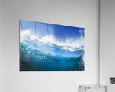 Blue Ocean Wave Acrylic Print