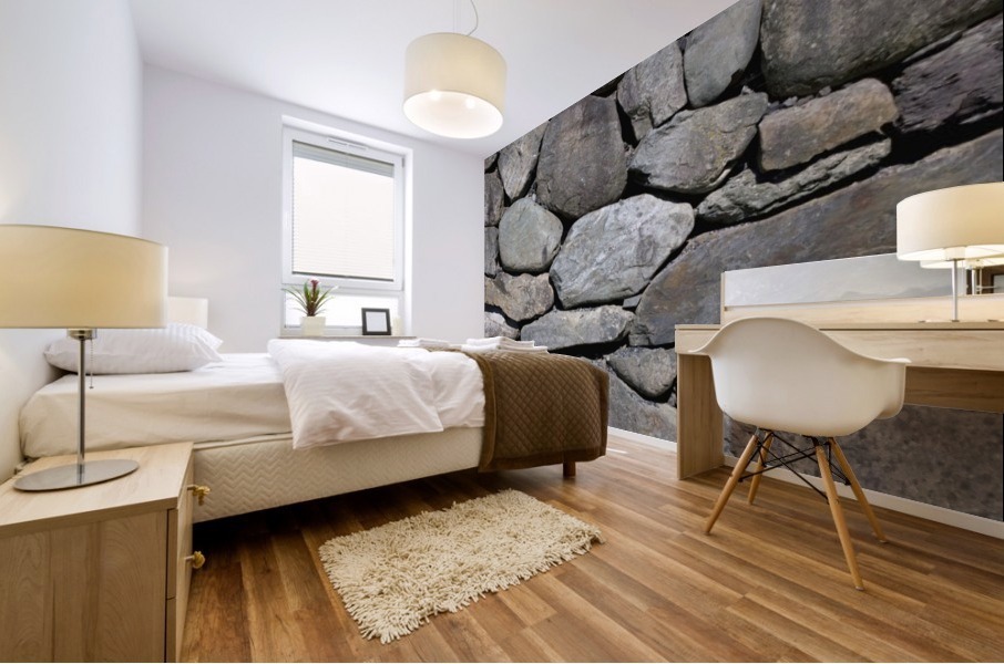 Stone Wall Mural print