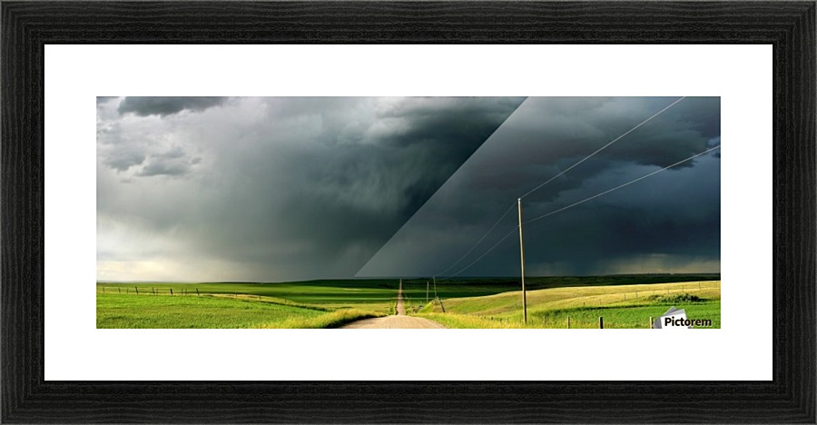 Storm Clouds Picture Frame print