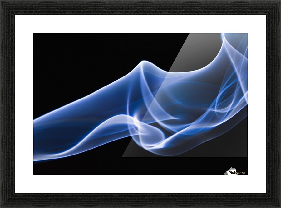 Smoke Patterns Picture Frame print