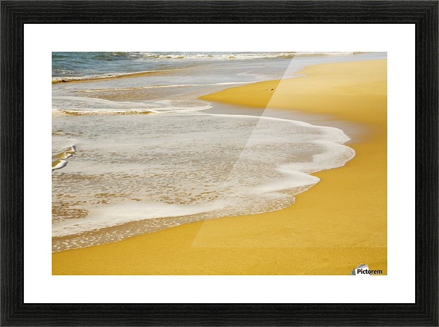 Tide On The Beach Picture Frame print