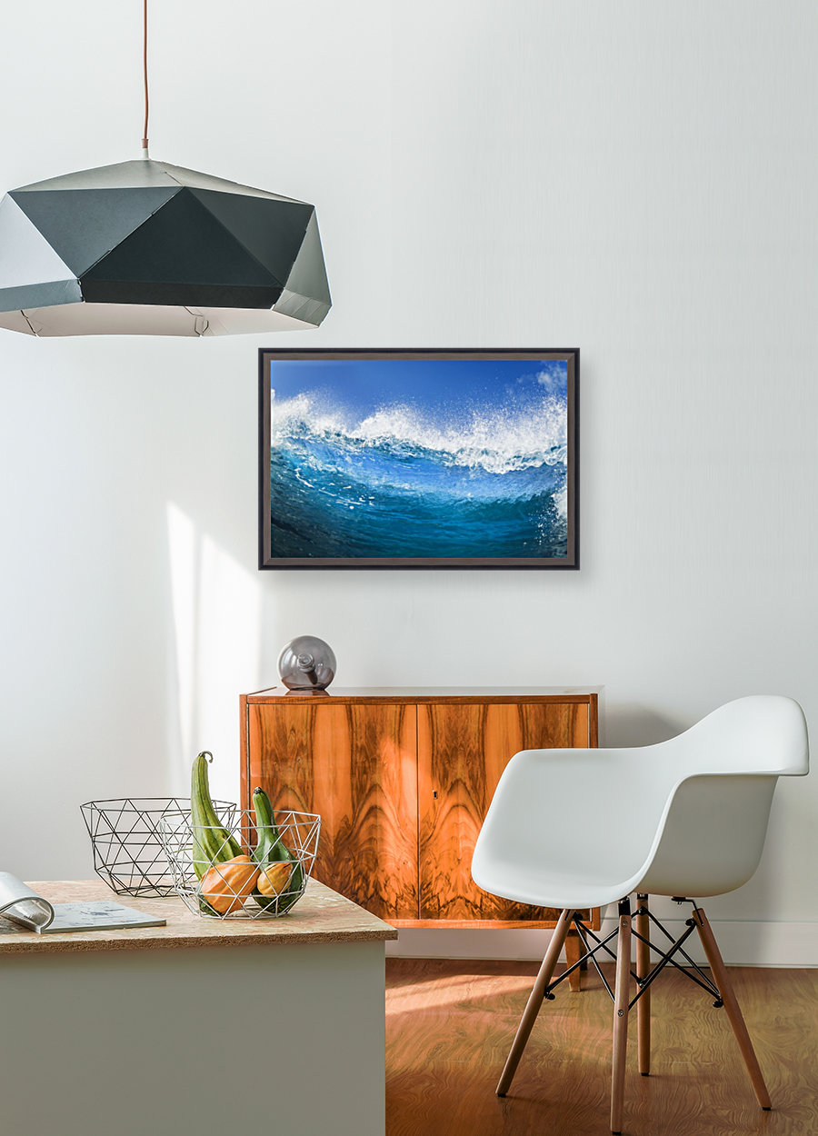 Blue Ocean Wave Reproduction