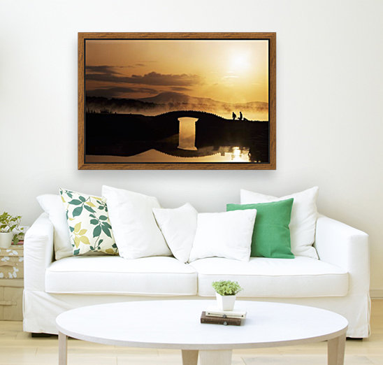 Killarney Golf Course Co Kerry Ireland Silhouetted Golfers Reproduction