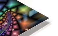 Multicolored Abstract HD Metal print