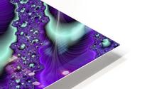 Purple Vortex HD Metal print
