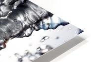 Melting Icicles HD Metal print